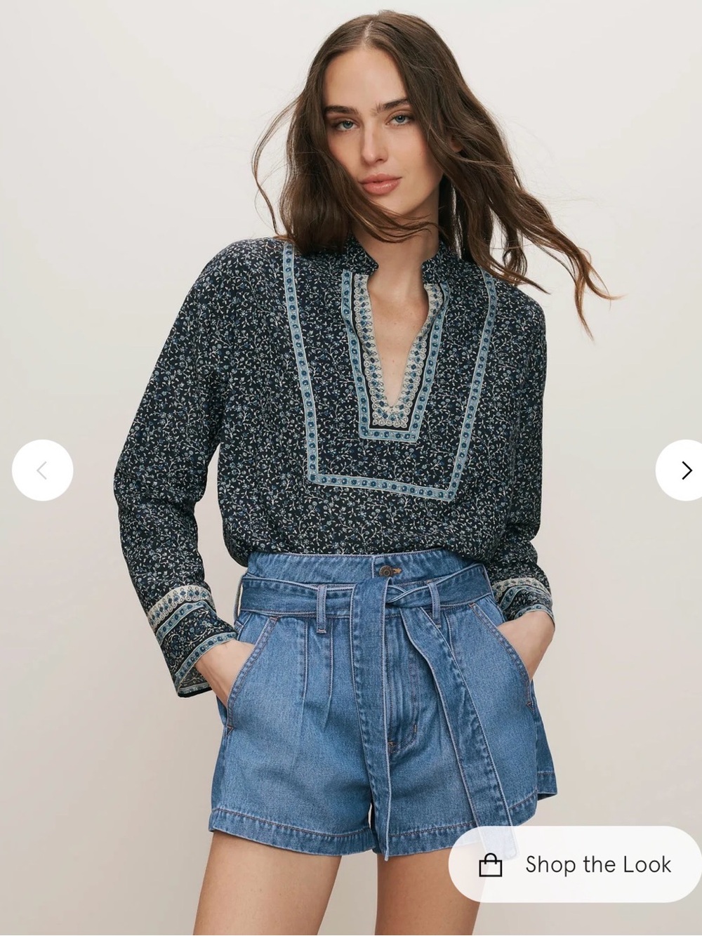 Jaylen Denim Short